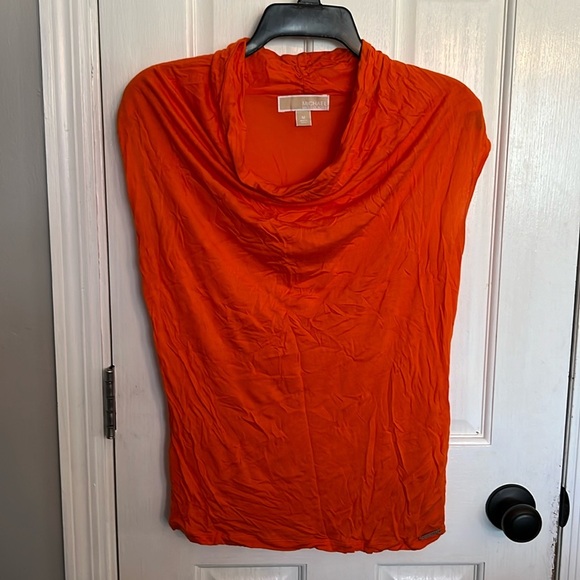 Michael Kors Orange sleeveless top M - Picture 1 of 10